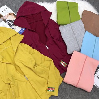 Áo khoác chống nắng - 3in1 logo Gucci