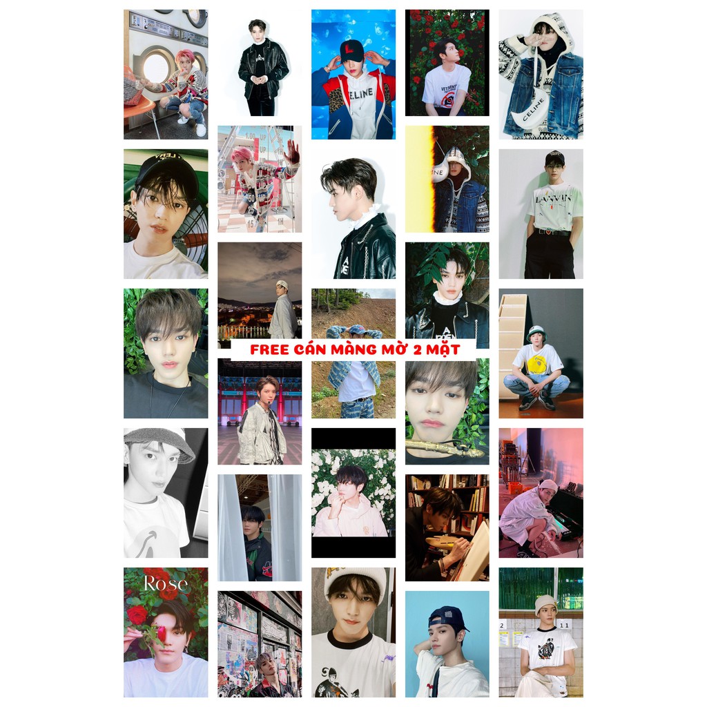 Lomo card 54 ảnh thành viên NCT 127 - TAEYONG IG 0911