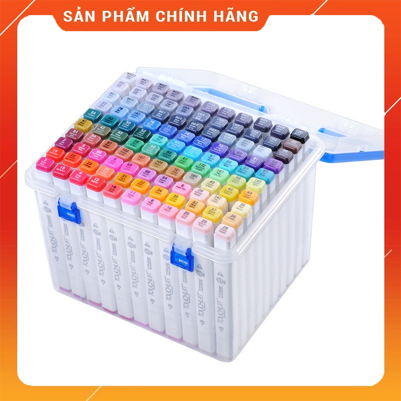 Bút Marker Touch Liit 6 Hộp Nhựa, Bộ 30/40/60/80 Màu Giá Tốt Nhất