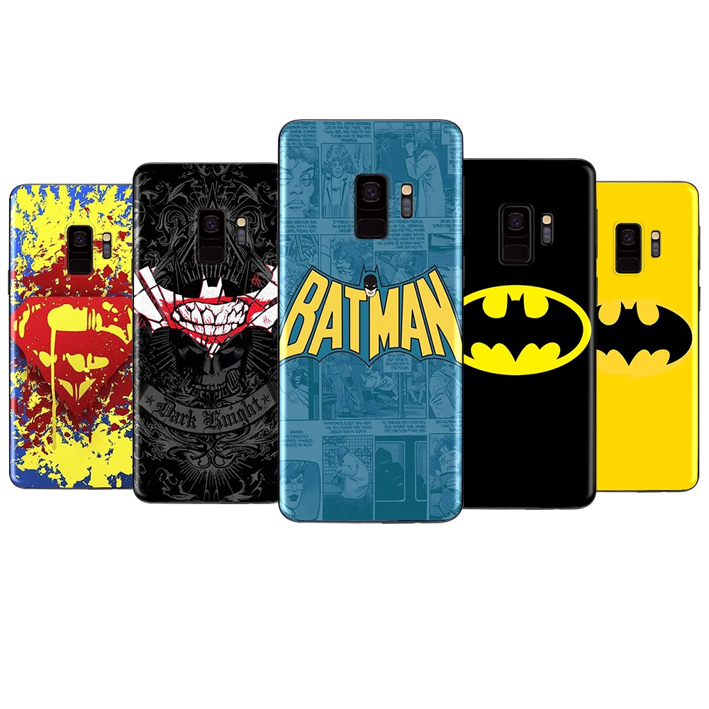 Ốp Điện Thoại Silicon Mềm In Hình Batman Vs Superman Cho Samsung S6 S7 S8 S9 S10 Edge Plus