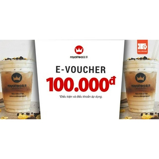 E-voucher royaltea trị giá 100,000