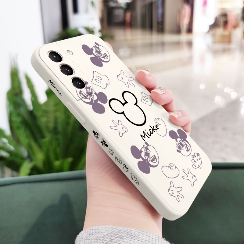 Ốp Điện Thoại Hình Chuột Vui Vẻ Cho Samsung Galaxy S21 FE Ultra Plus