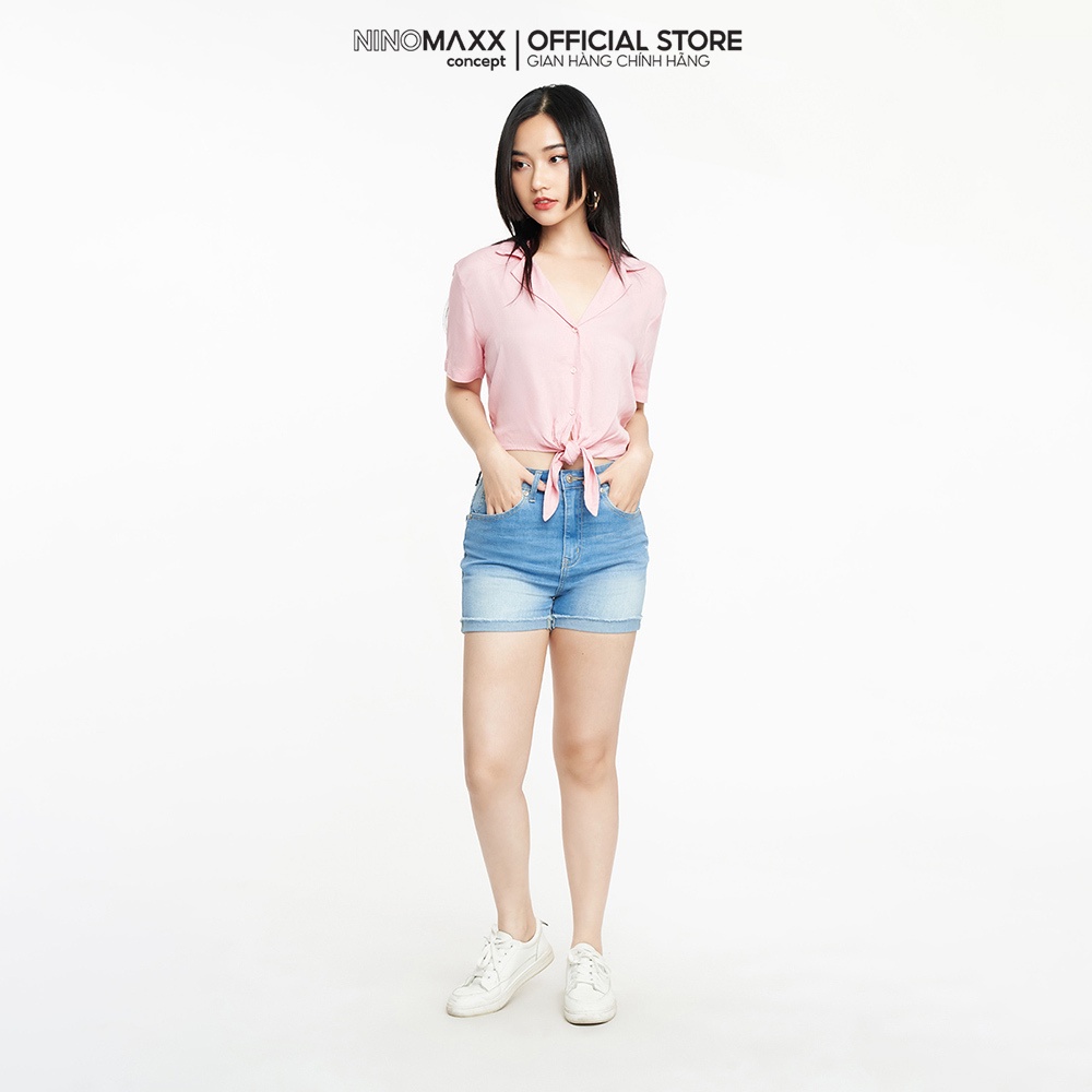 Áo croptop Nữ NINOMAXX 2205009