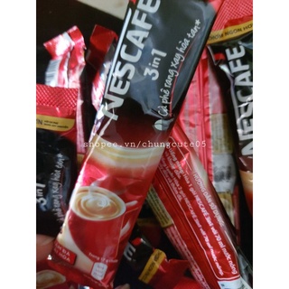 5 gói cà phê rang xay hòa tan 3in1 nescafe gói 17g ☕ cà phê sữa