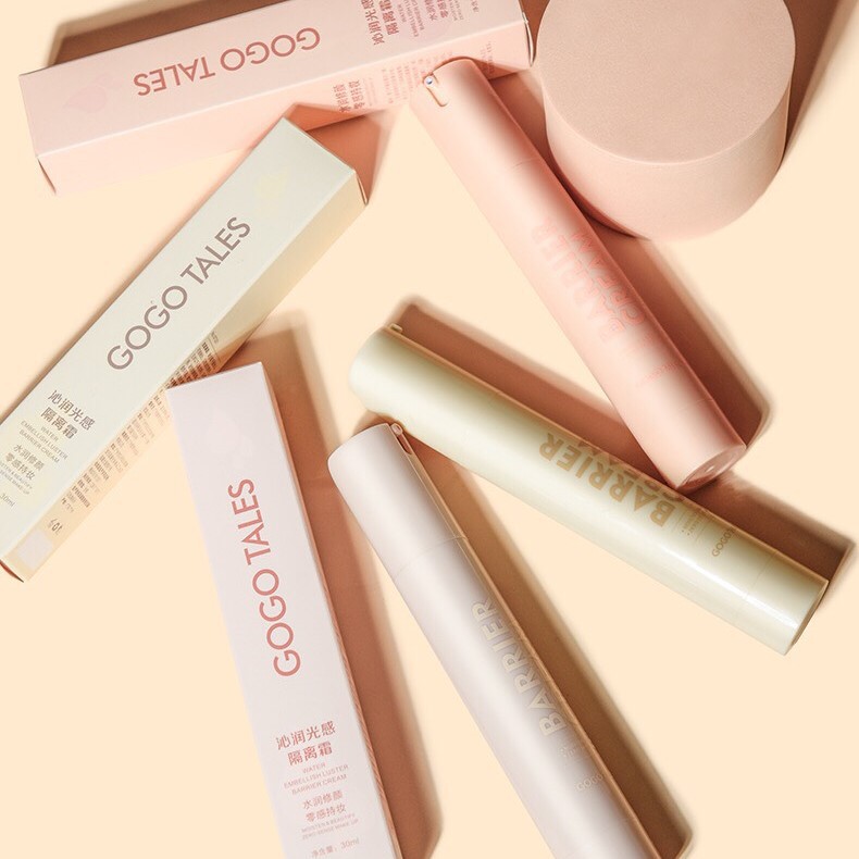 Kem lót GOGO TALES mịn nhẹ che khuyết điểm Water Embellish Luster Barrier Cream tự nhiên lâu trôi Gogotales GT221 GOGO64 | BigBuy360 - bigbuy360.vn