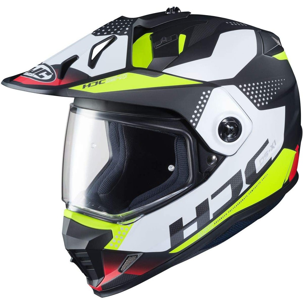 [BH 05 NĂM] Mũ bảo hiểm Full Face Dual Sport HJC DS-X1 tactic MC3HSF Adventure - Mũ cào cào, chuyên Motor địa hình,phượt