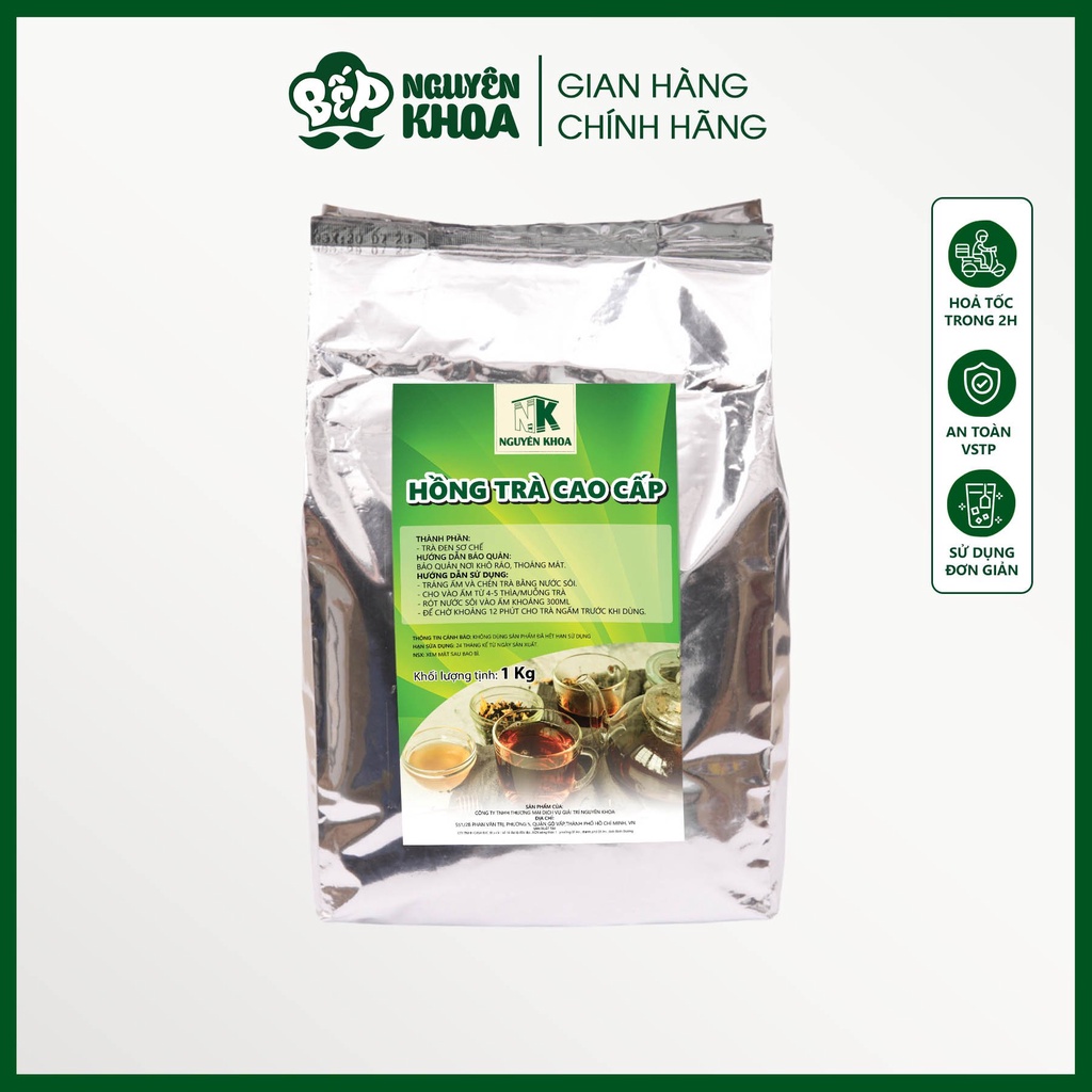 Hồng trà cao cấp nguyên khoa 1kg - BẾP NGUYÊN KHOA