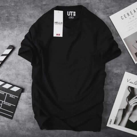 Áo Phông Nam Ngắn Tay UNI Nhiều Màu - Áo Thun Cổ Tròn Cộc Tay pp Bởi Be Happy Sport