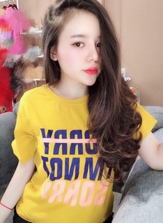 Áo thun chữ siêu xinh