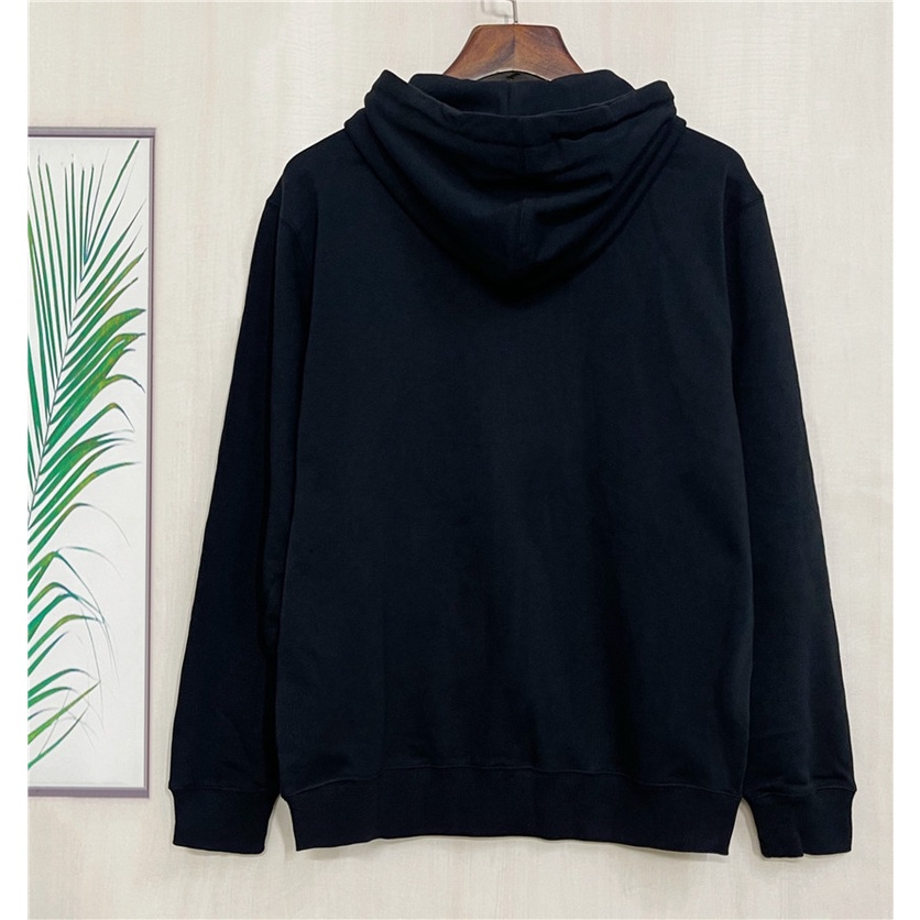 Áo Khoác Hoodie cotton Có Khóa Kéo Thêu Chữ D10R 2022 Size S-4XL Thời Trang Thu Đông