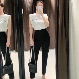 Quần Baggy Nữ Vải Cạp V túi Chéo Z.R Xuất Dư 4 Màu _THU YORI