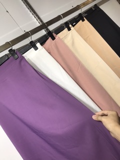 [Freeship] Chân váy dài midi lưng chun hot
