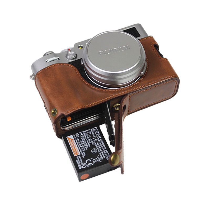 Bao Da PU Dành Cho Máy Ảnh FujiFilm X100V X-100V