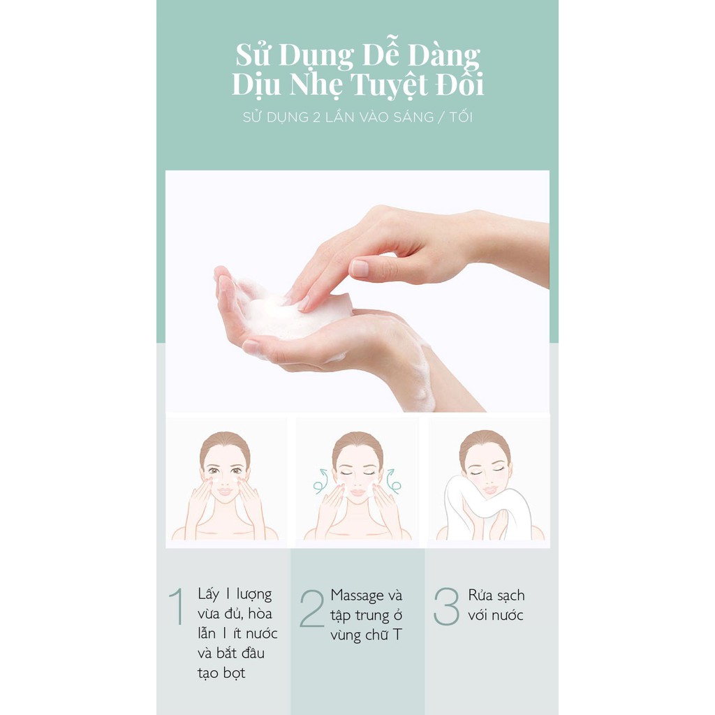 💎 [ CHÍNH HÃNG ] Sữa Rửa Mặt LANCI Cân Bằng Độ Ẩm Tự Nhiên Re-balancing White Cleasing Foam 100ml | BigBuy360 - bigbuy360.vn