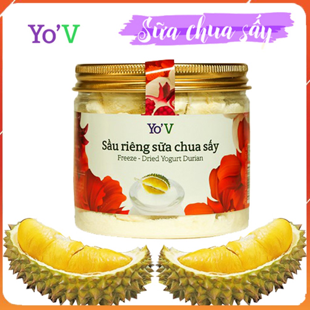 Sữa Chu Cho Bé, Sữa Chua Sấy Khô Giảm Cân Vinamit 60g Vị Sầu Riêng, Đồ Ăn Vặt Chất Lượng Xuất Khẩu