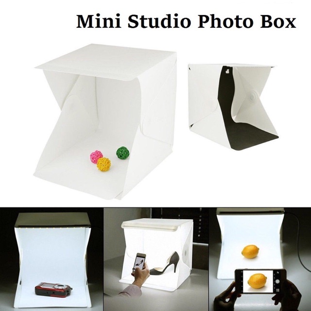 Hộp Đèn Led Mini Hỗ Trợ Chụp Ảnh Studio
