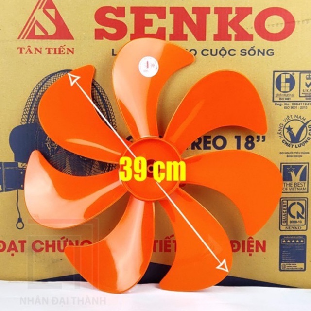 CÁNH QUẠT B4 SENKO 7 LÁ CỐT TRÒN