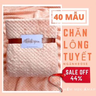 ♥️[40Mẫu SIZE 2m2]CHĂN LÔNG TUYẾT Mịn Đẹp- Mẫu Mới 2022/MỀN LÔNG TUYẾT