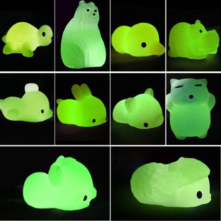 Bộ đồ chơi Squishy Mochi phát sáng giúp giảm căng thẳng