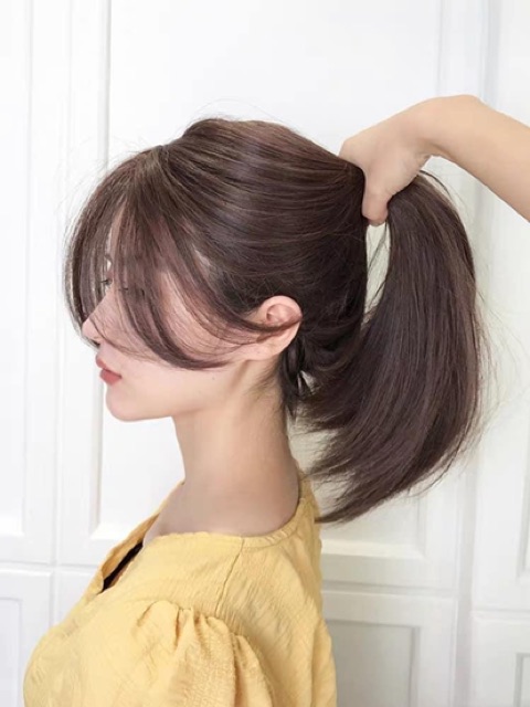 <CAO CẤP> Tóc Giả hai mái lơi cúp nhẹ đẹp 1247