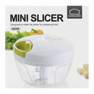 Máy Xay Tỏi Ớt Lock & Lock Mini Slicer [ CKS302 ]