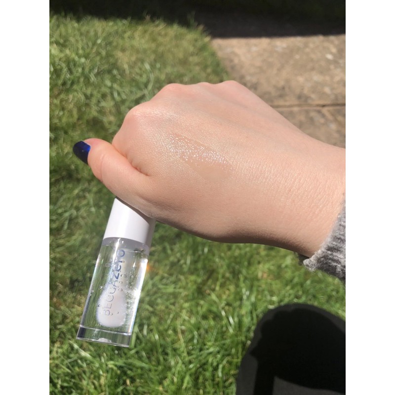 Becca Cosmetics - Gel bắt sáng, son bóng Zero No Pigment Glass Highlighter for Face+Lip 6.5ml