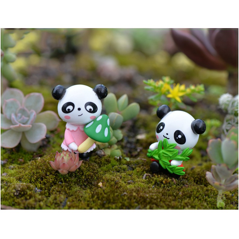 Gấu trúc panda - đồ lưu niệm, quà tặng, trang trí tiểu cảnh terrarium