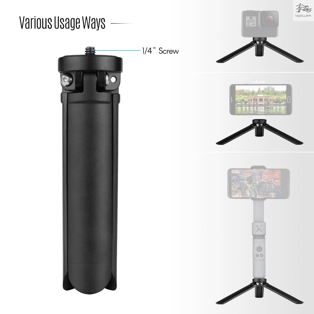 Giá Đỡ Ba Chân Mini Bằng Kim Loại 1 / 4 inch Cho Feiyu G5 / G6 / G6 Max / Vimble 2S / VLOG Pocket Zhiyun CRANE-2 / 4 | BigBuy360 - bigbuy360.vn