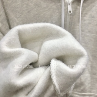 Khoác nỉ trơn basic form cơ bản