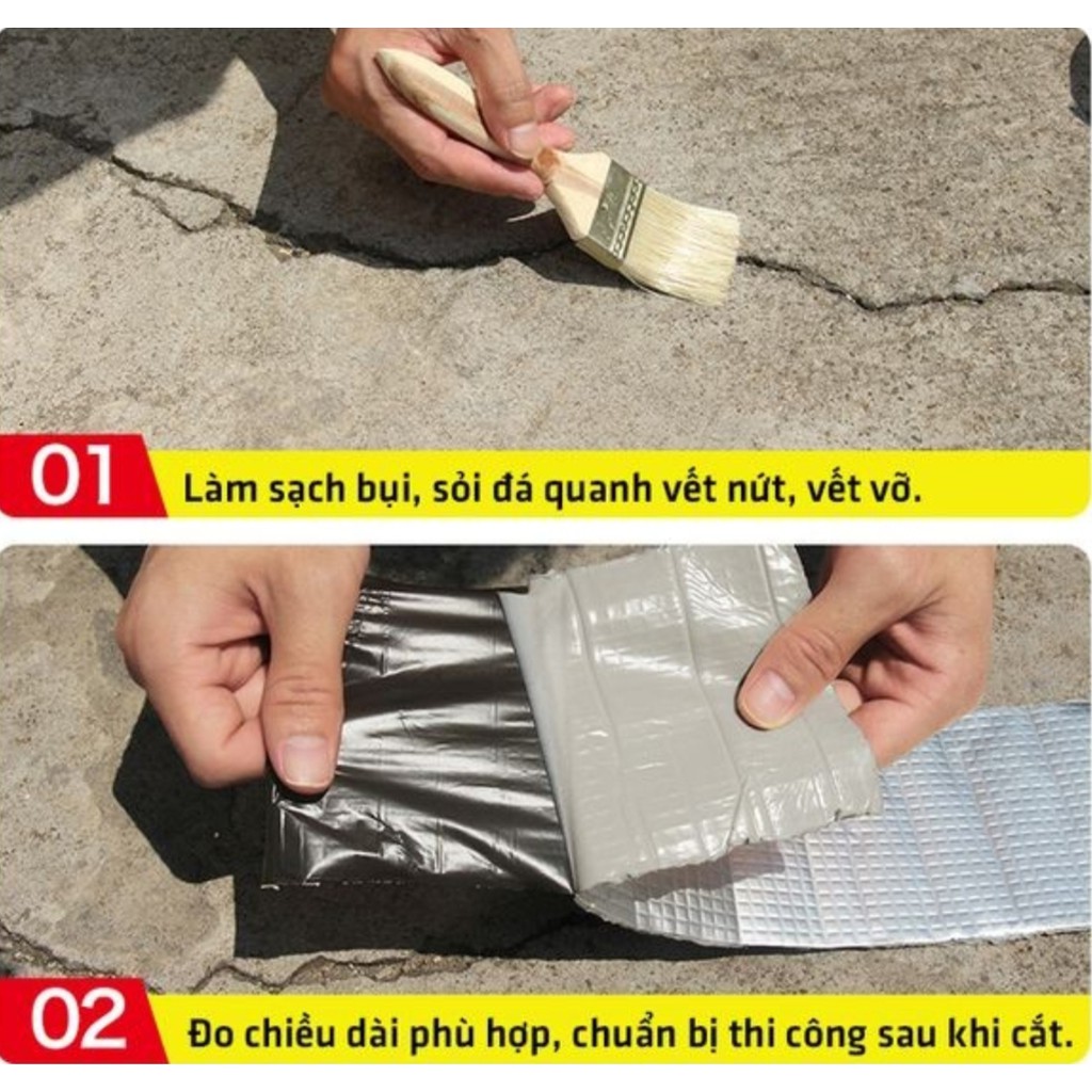 [FREE SHIP] Băng keo siêu dính chống thấm và chịu nhiệt