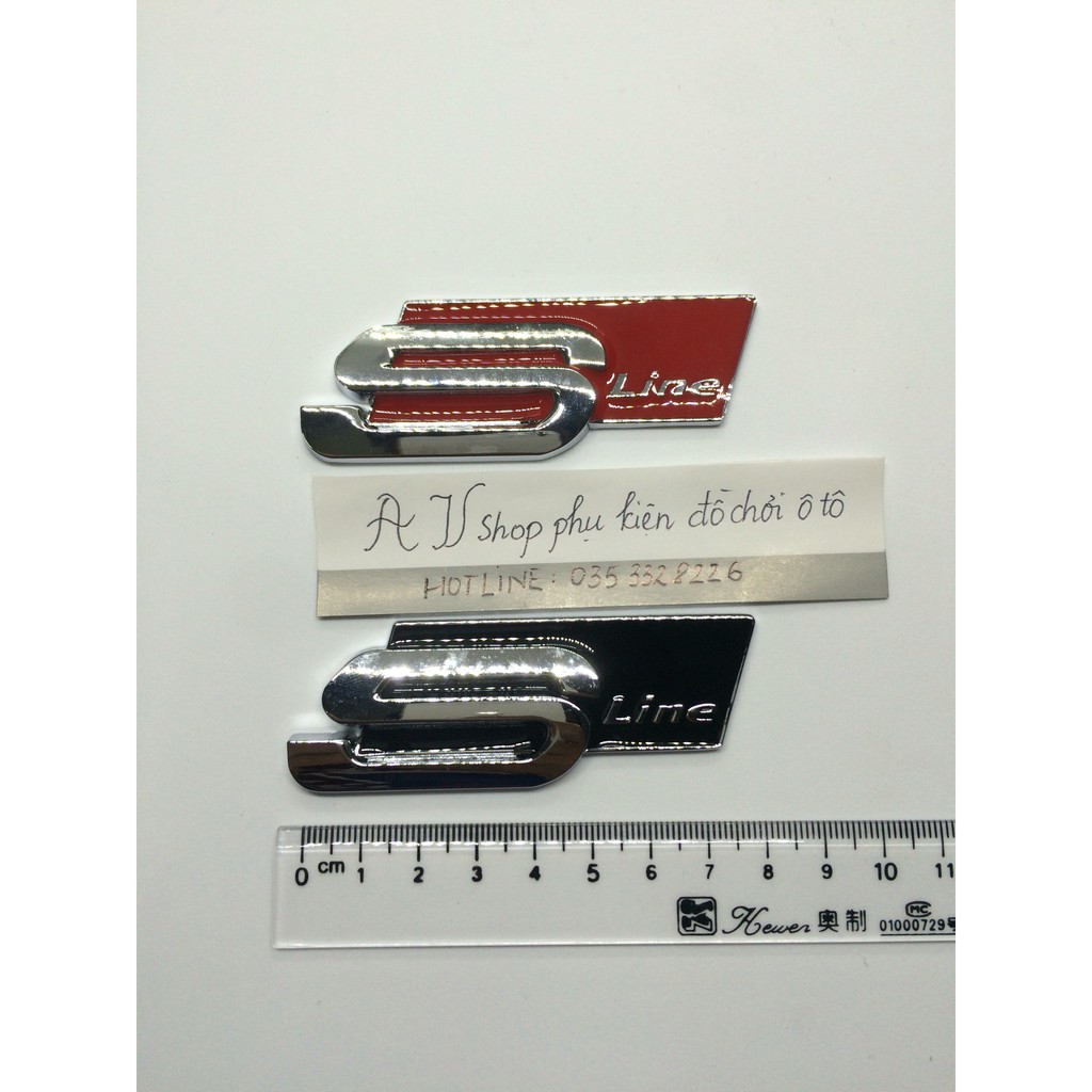 Miếng dán S LINE Độ xe AUDI