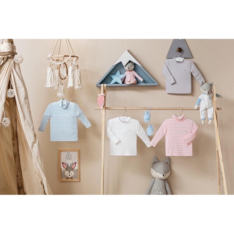 Áo cổ lọ 5cm Nous