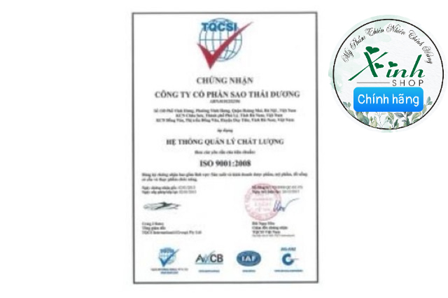 Sữa rửa mặt nghệ thái dương hàng chính hãng công ty sao thái dương