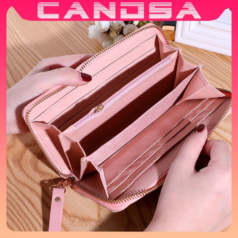 Ví nữ cầm tay đẹp giá rẻ thời trang cao cấp nhiều ngăn đựng tiền DA16