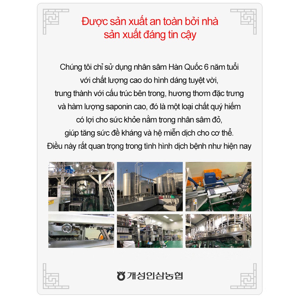 Mua 5 Hộp  Tặng 1 Hộp Nước Hồng Sâm Hàn Sâm Bornga Bồi Bổ Sức Khỏe | BigBuy360 - bigbuy360.vn