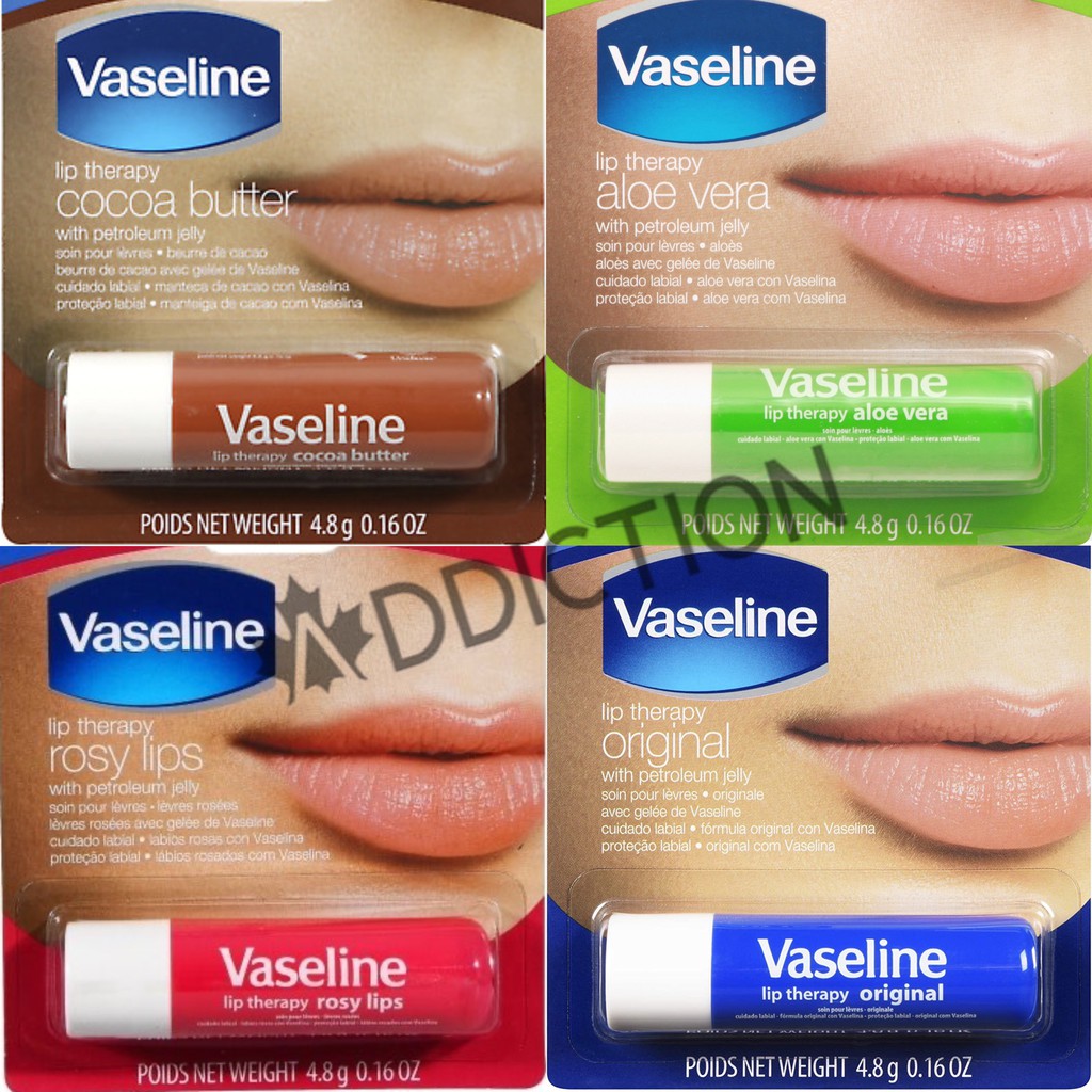 Son Dưỡng Môi Mềm Mịn Vaseline Lip Therapy Original Stick 4.8g