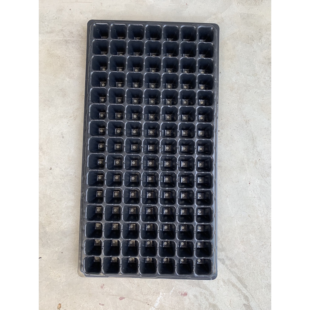 5 KHAY ƯƠM 105 LỖ NÔNG ( BẠT CHỐNG CỎ, LƯỚI CHỐNG NẮNG, DỊCH TRUYỀN CHO CÂY...)
