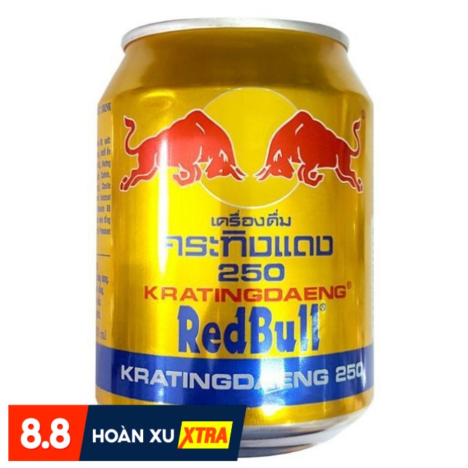 Red Bull Thái Lan (Thùng 24 lon x 250ml)