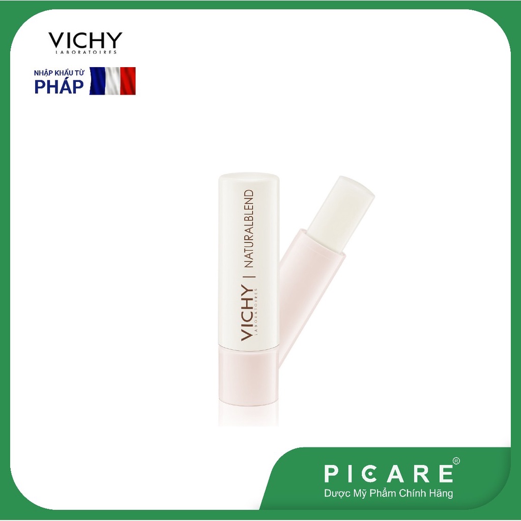 Vichy Son Dưỡng Môi Không Màu Natural Blend Hydrating Lip Balm 4,5g