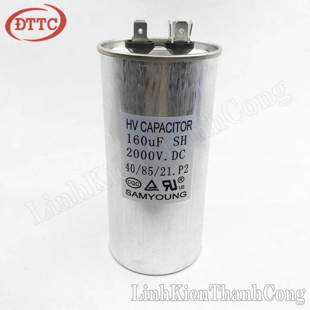 TỤ 160UF 2000V SAMYOUNG (60x135mm)