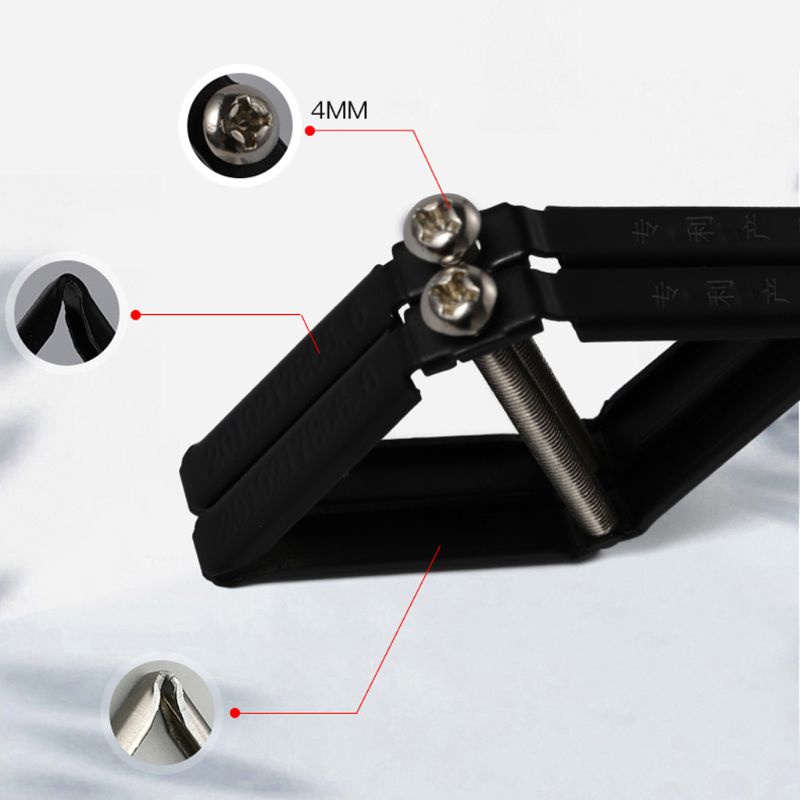 Set 4 Thanh Công Tắc Hỗ Trợ Sửa Chữa Băng Cát Sét 86mm Gắn Tường Có Thể Tái Sử Dụng