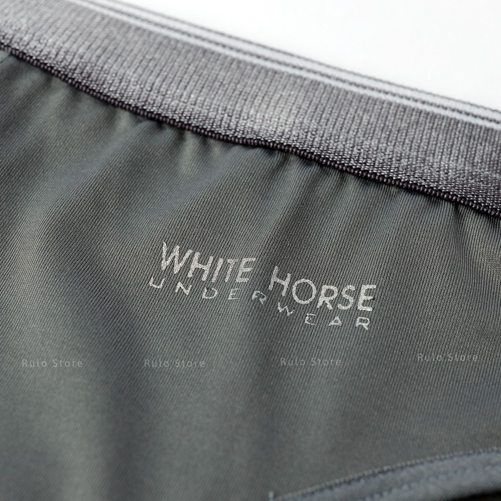 Quần lót nam thun lạnh tam giác cao cấp thông hơi cạp nhỏ co giãn mềm mại WHITE HORSE - WH034