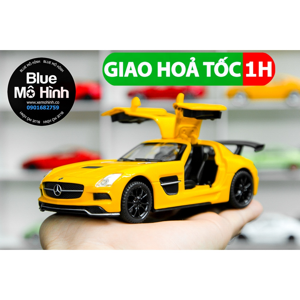 Xe mô hình Mercedes SLS AMG 1:32