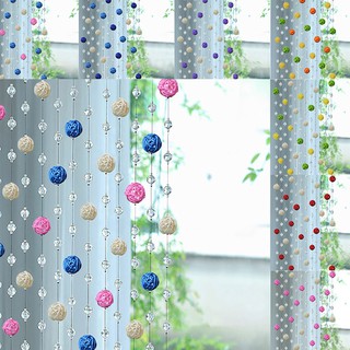 Màn treo cửa dạng hạt cườm trang trí