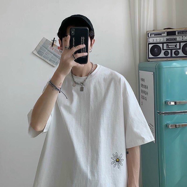 Áo phông, áo thun nam nữ form rộng tay lỡ Unisex WAKE UP ! Từ 50-70kg