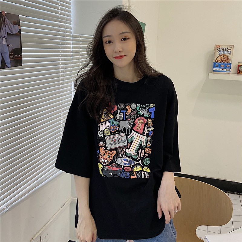 Áo thun unisex - Áo phông tay lỡ, form rộng, dáng unisex, họa tiết độc đáo TYPO shop | BigBuy360 - bigbuy360.vn