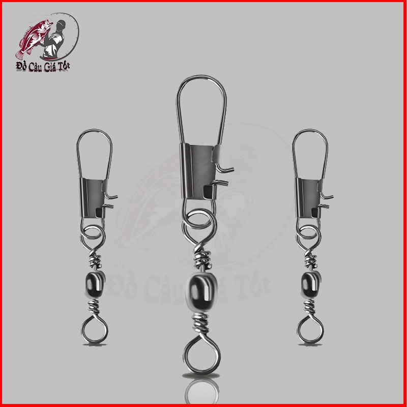 Khóa Link Câu Cá, Khóa Link Chịu Tải Lớn, Phụ Kiện Câu Đài Cao Cấp