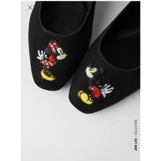 Zara - Giầy búp bê Zara Mickey