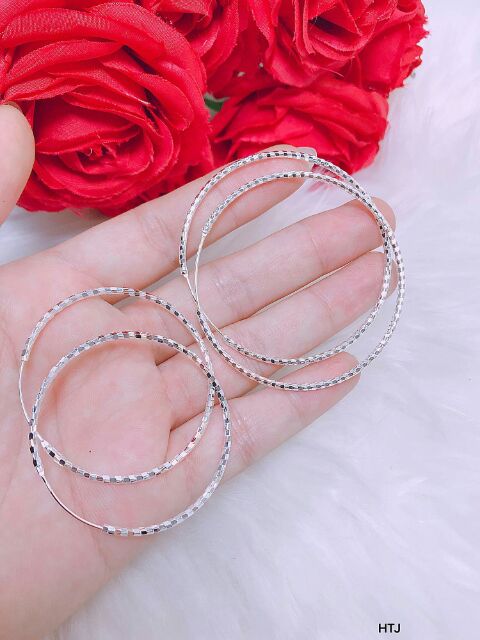 Bông tàu bạc ý 925