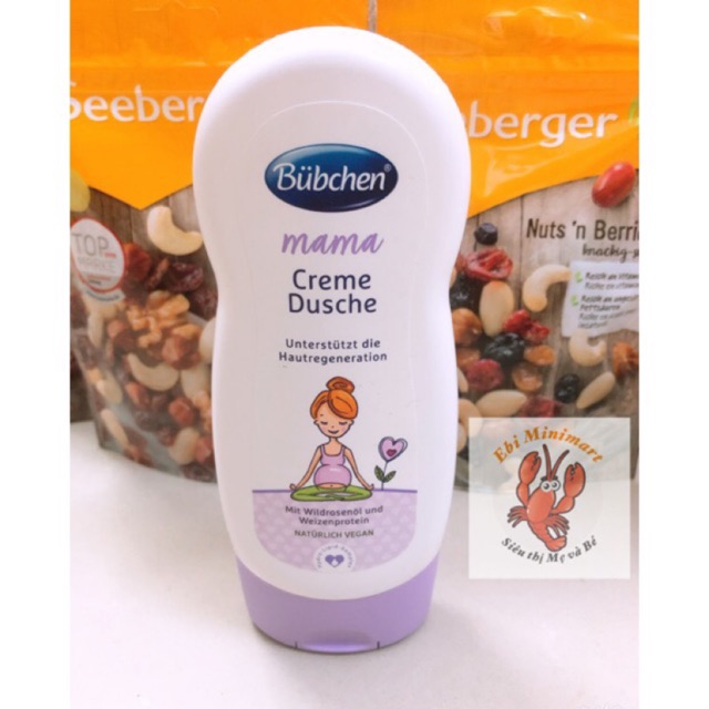 (Mẫu mới) SỮA TẮM & LOTION BUBCHEN MAMA CHO MẸ BẦU